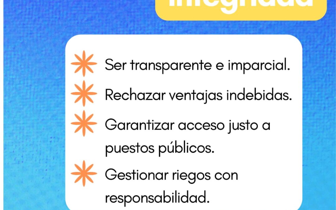 Desde UGEL Abancay reafirmamos nuestro compromiso de servir con integridad: